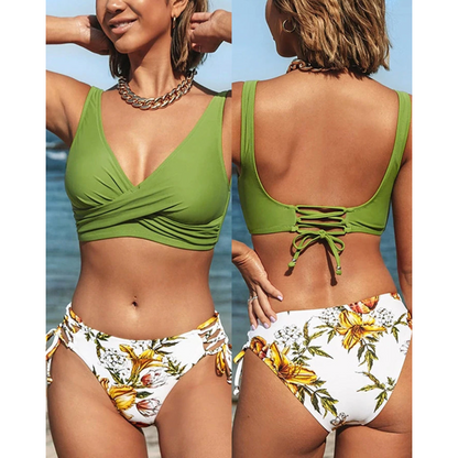 Women's 2 Piece Beach Bikini Set Vibrant - Vonnera