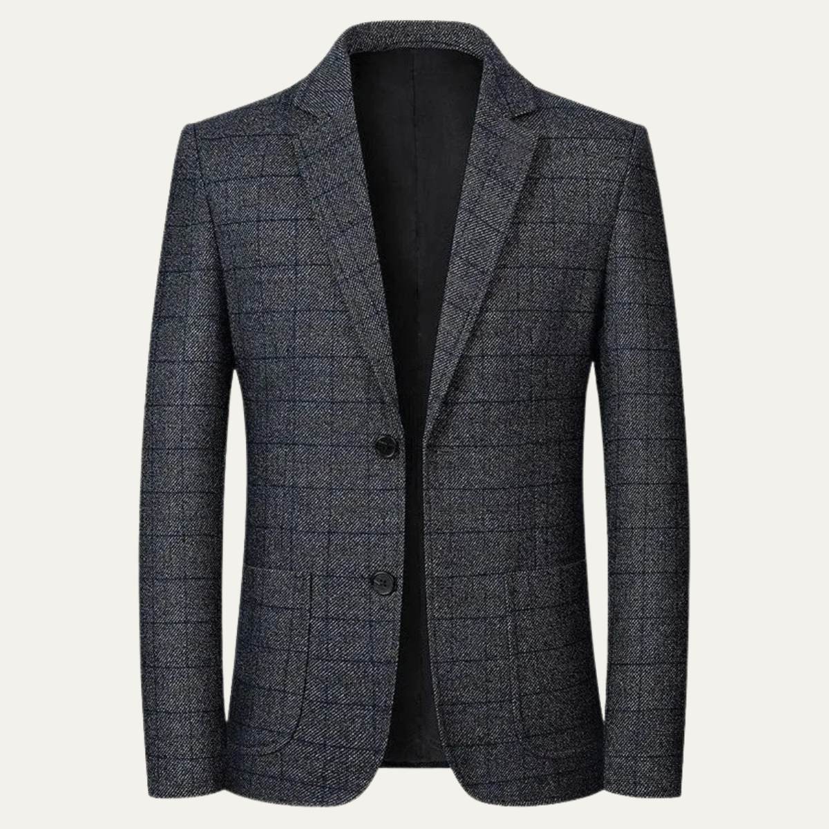 Men's Classic Plaid Blazer Check Pattern - Vonnera