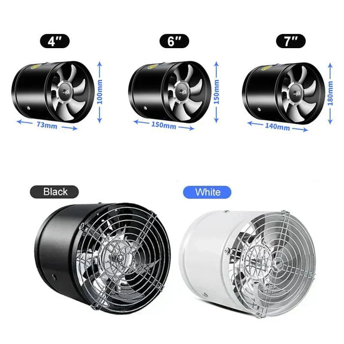 Quiet Efficient Exhaust Fan Ventilation System - Vonnera