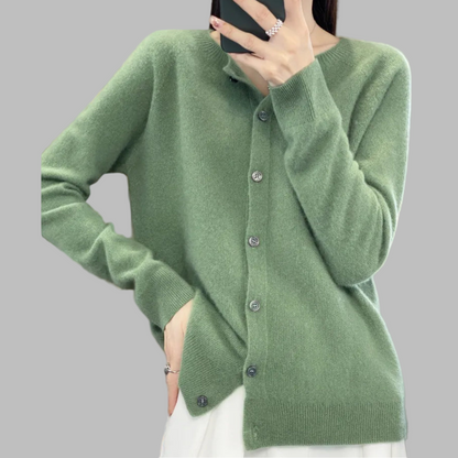 Women's Open Neck Cardigan
