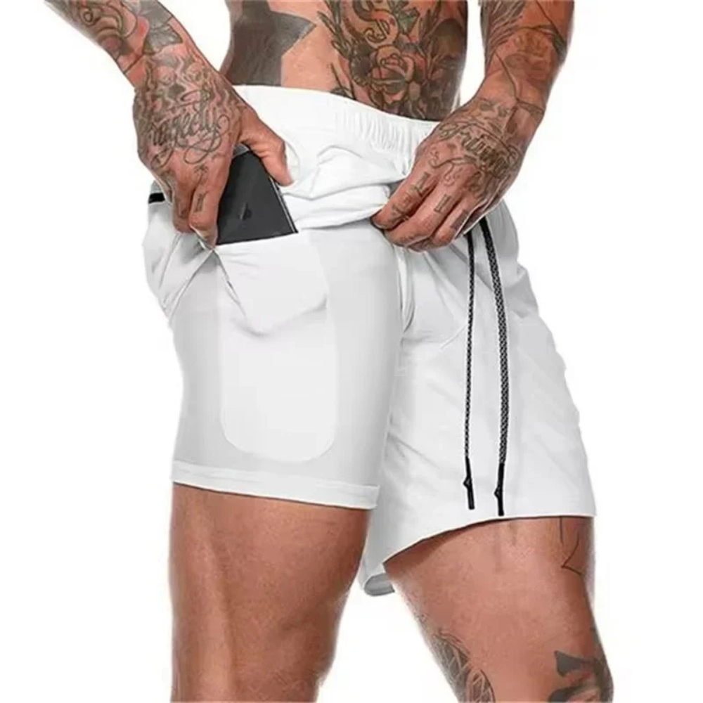 Men's 2-in-1 Sport Shorts Performance Comfort