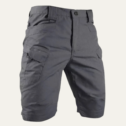 Men's Cargo Shorts Cotton Summer Beige