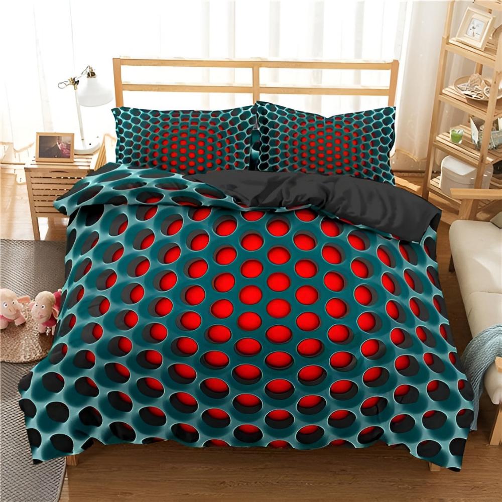 Cosmic Vortex Quilt Cover Set 3 Piece