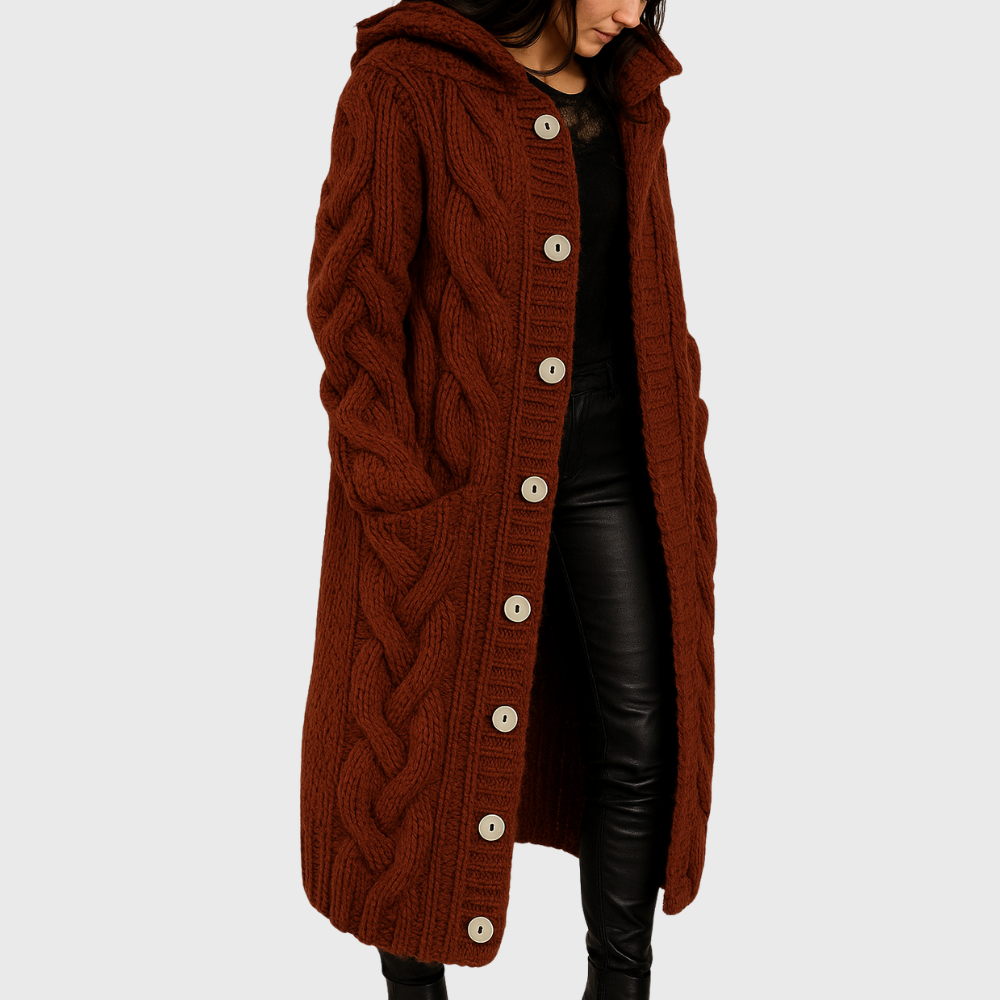 Women's Textured Cardigan Sweater