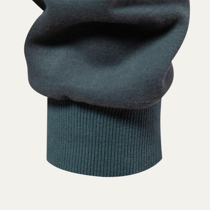 Men's Casual Crew Neck Sweater Chest Pocket