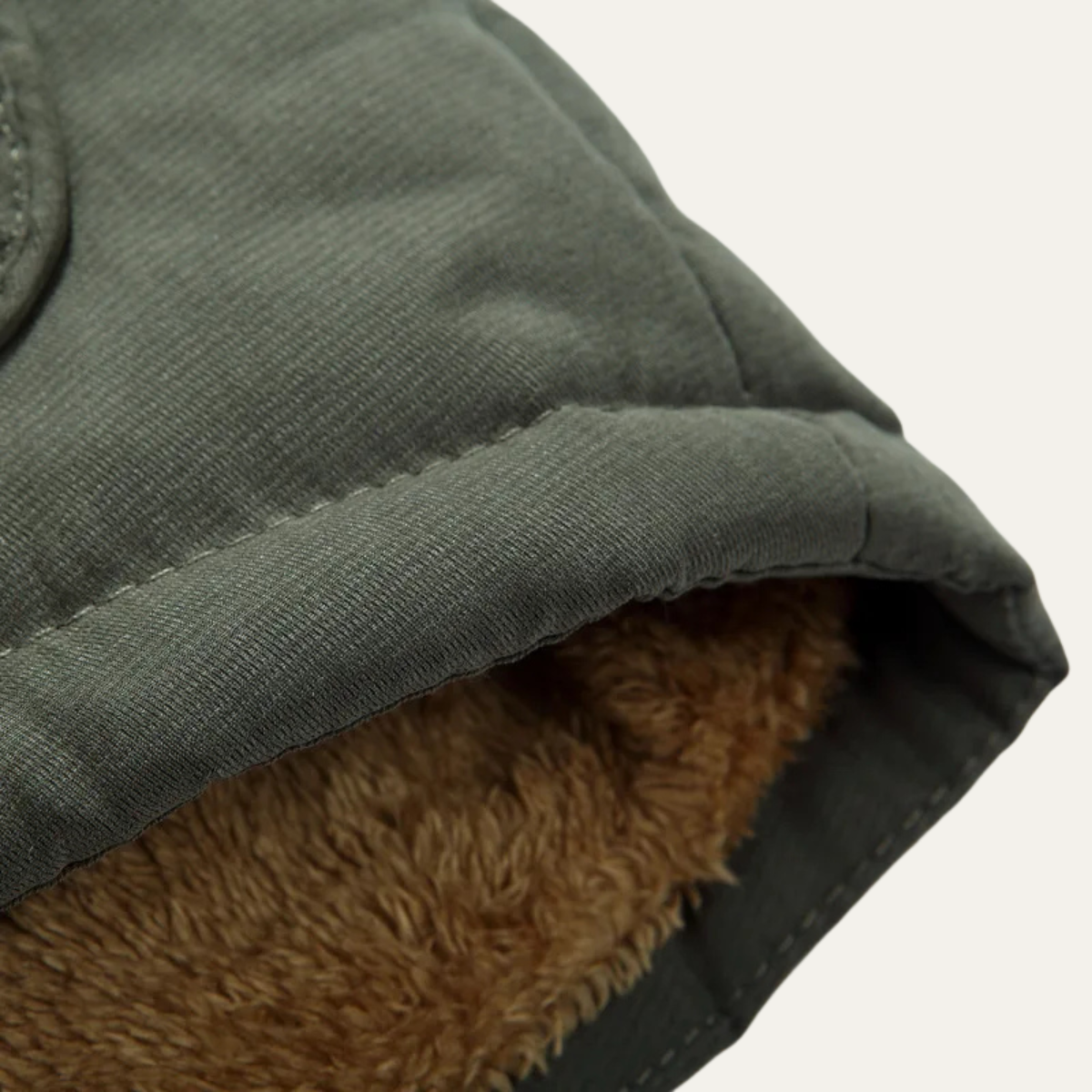 Mens Thicken Fleece Winter Jacket