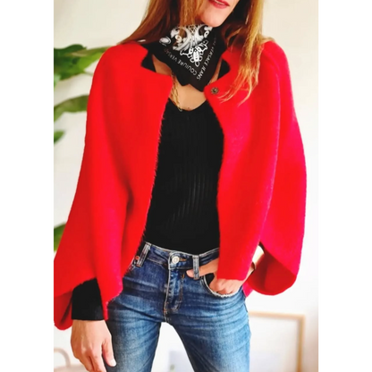 Women's Open Front Knitted Cardigan