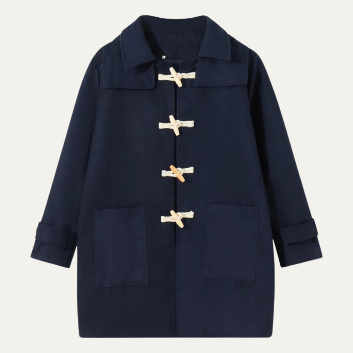 Montrose Ridge Men's Wool Blend Toggle Duffle Coat - Vonnera