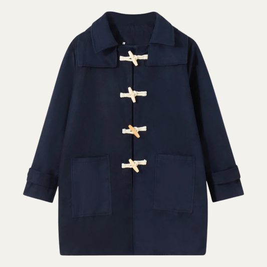 Montrose Ridge Men's Wool Blend Toggle Duffle Coat - Vonnera