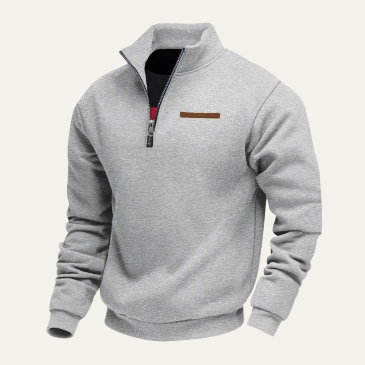 Wexley Men's Half Zip Sweater Warm Stand Collar