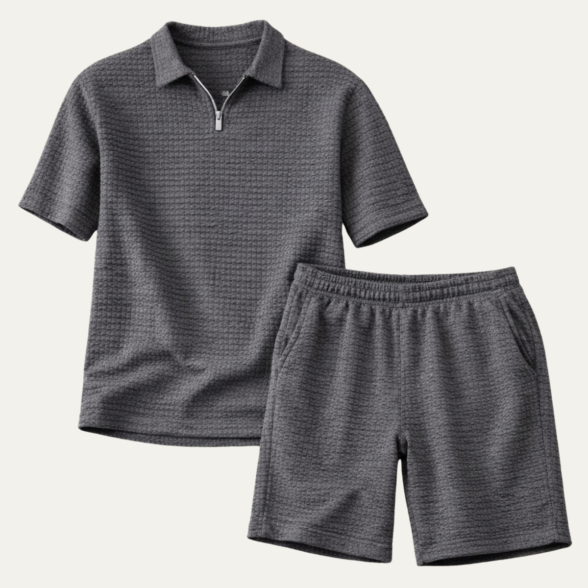Ashcroft Men's Polo Shirt Shorts Set Casual Summer - Vonnera