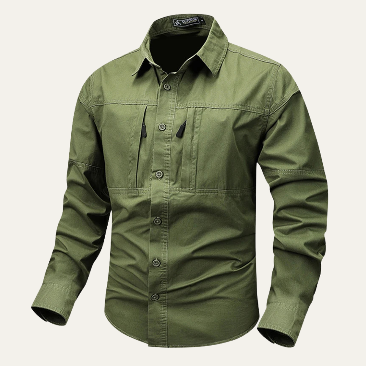 Men's Tactical Sweater Wool Blend With Pockets - Vonnera