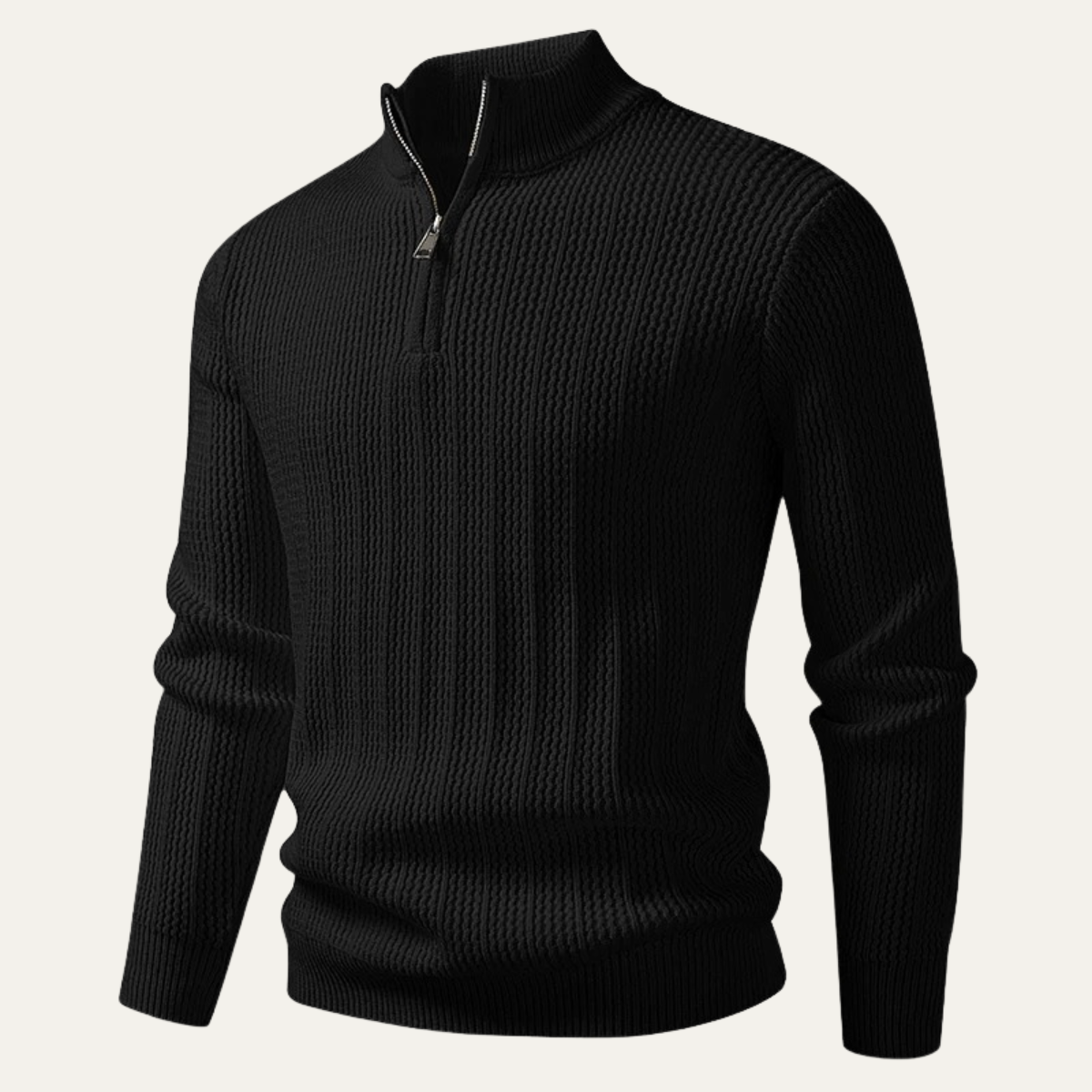 Men's Soft Knit Half Zip Sweater