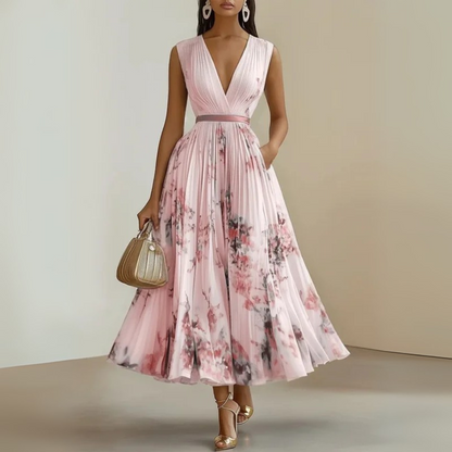 Women's Pleated Summer Dress