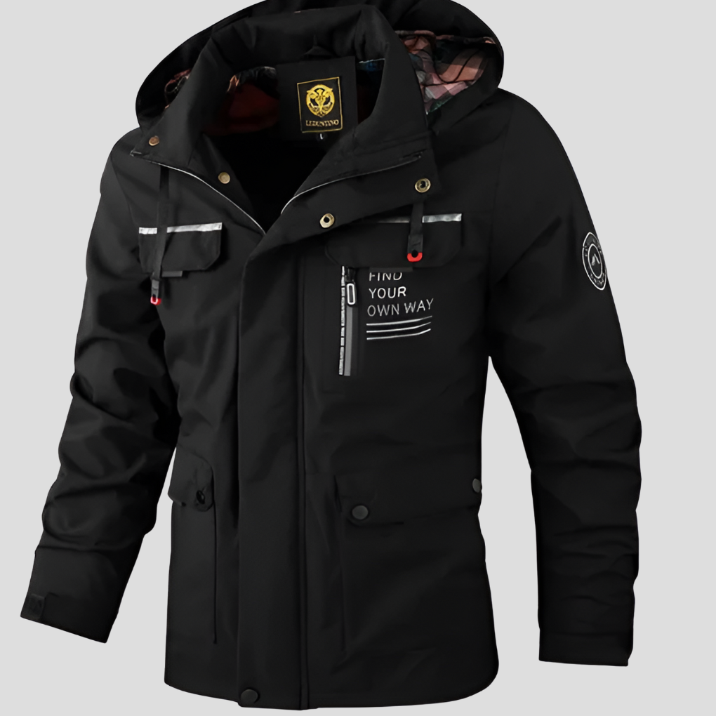 Men's Winter Jacket Waterproof Functional