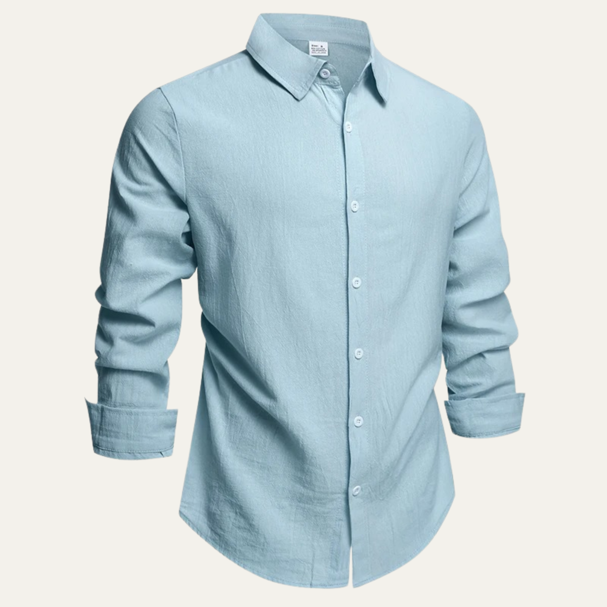 Men's Linen Cotton Business Shirt