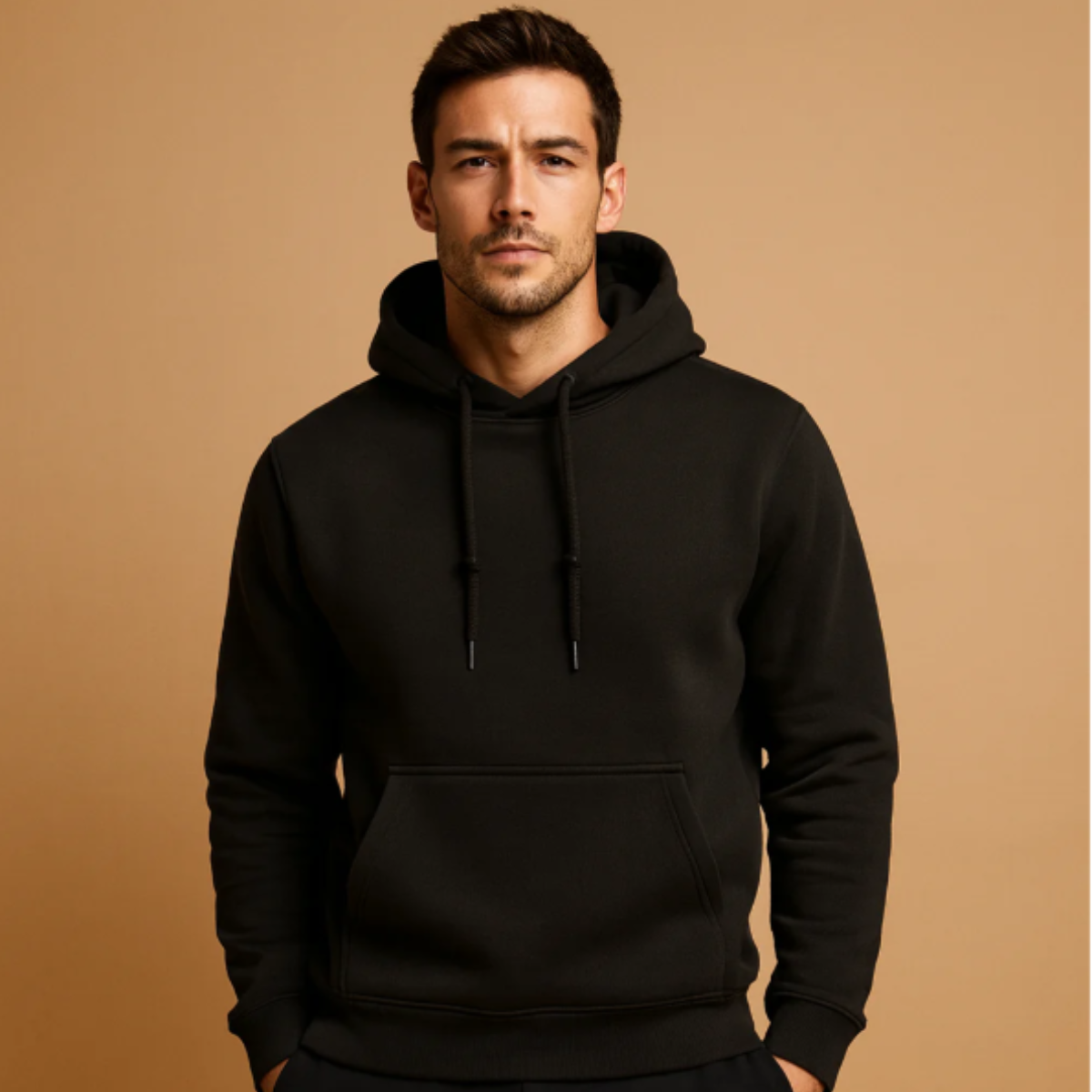 Men's Classic Hoodie Sweater With Front Pocket