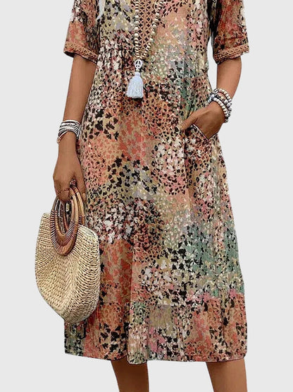 Bella Women's Floral Midi Dress