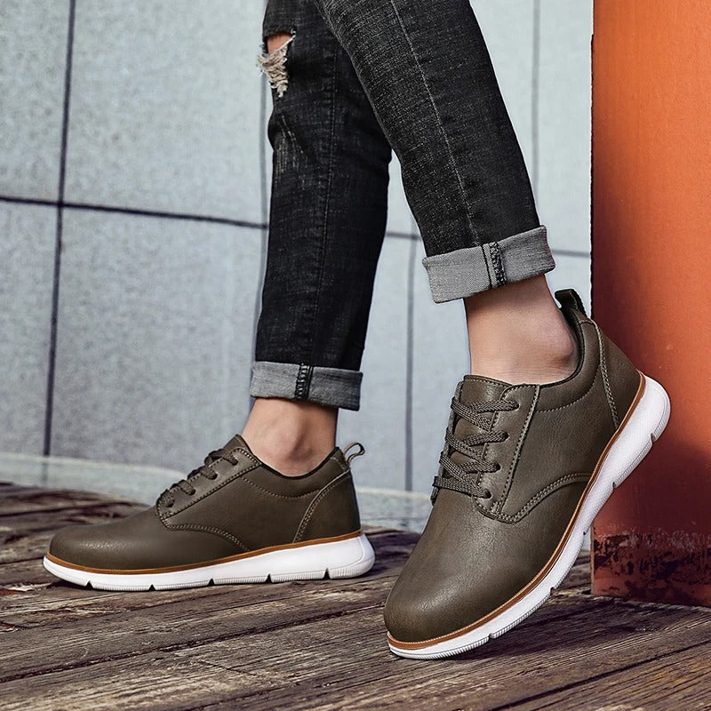 Ardley Women's Faux Leather Lace Up Sneakers