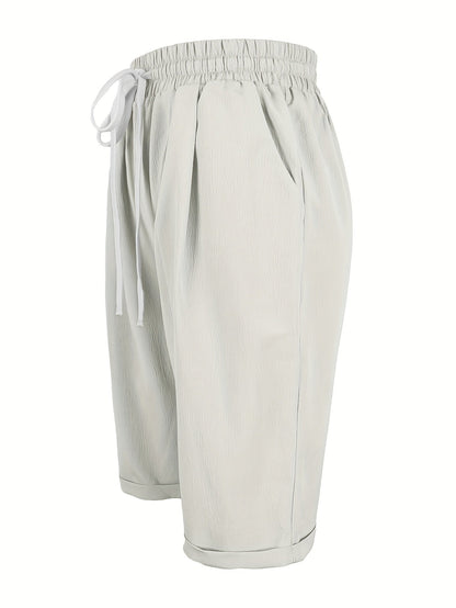 Women's Drawstring Knee Length Shorts