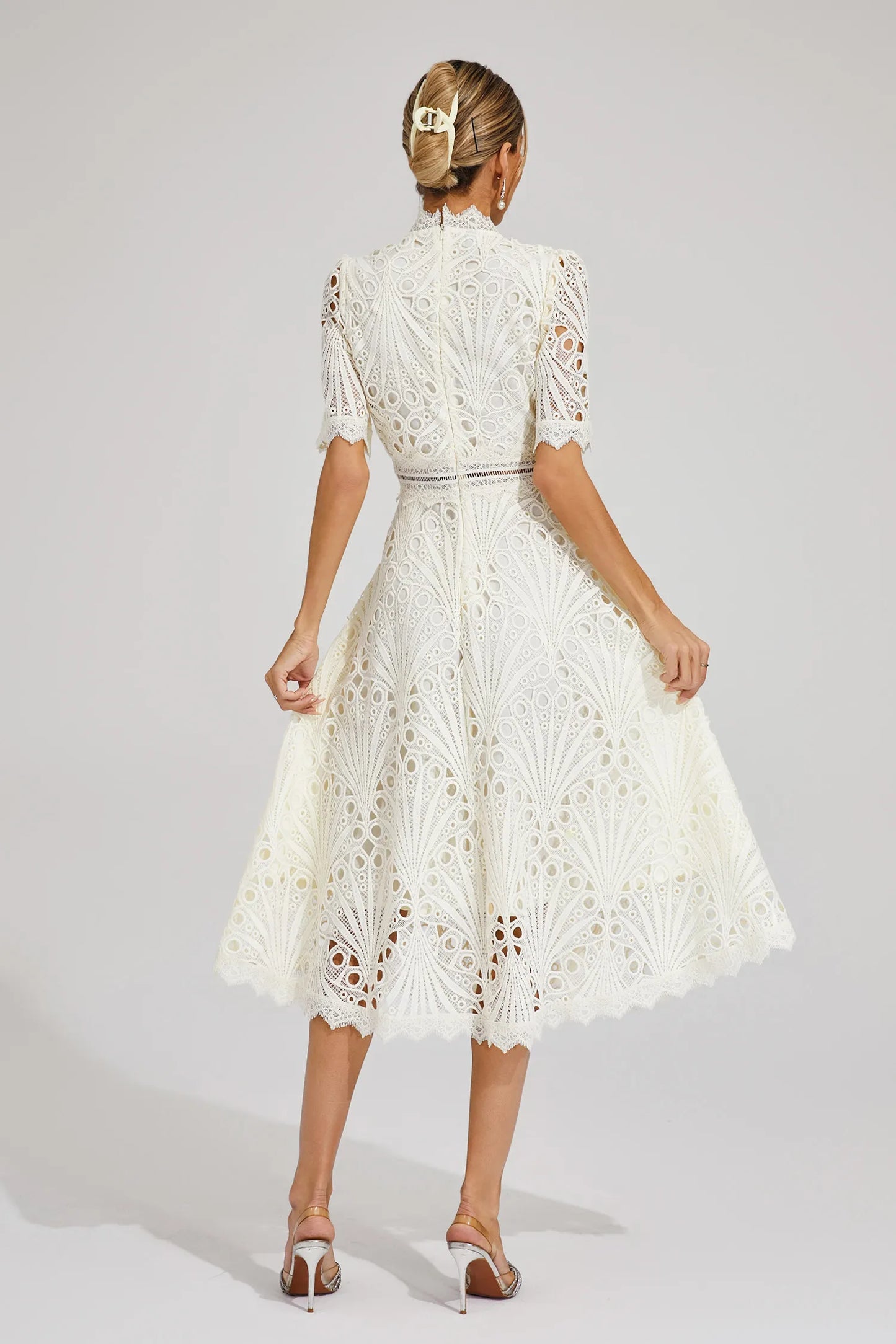 Aviana Women's Lace Midi Dress
