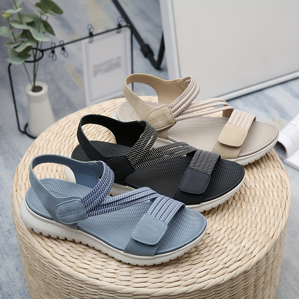 Women's Orthopedic Sandals Arch Support Black