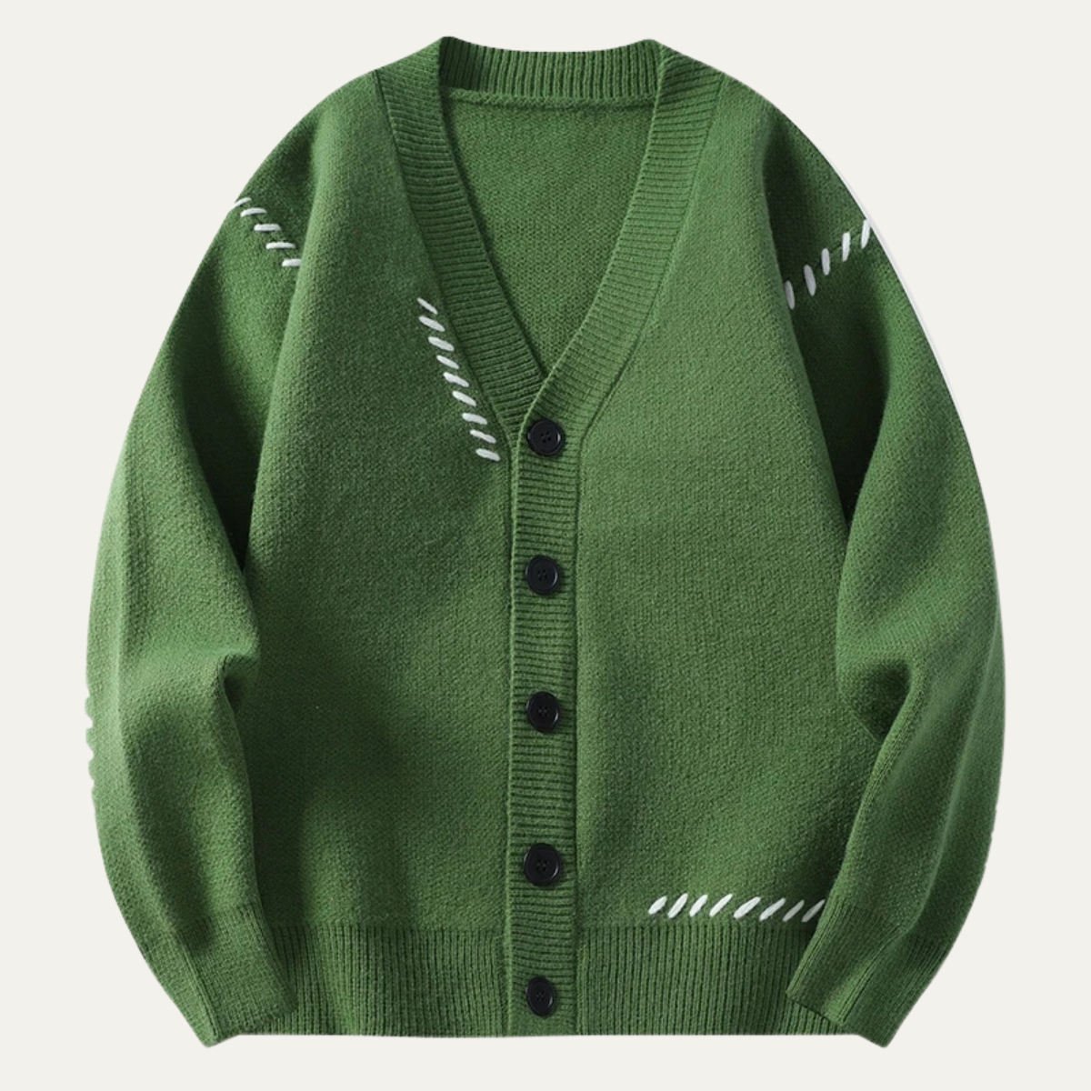 Hawthorne Men's Knit Cardigan Sweater Button Front