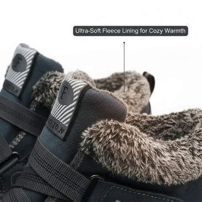 Women's Ankle Boots Lug Sole Hook Strap Design