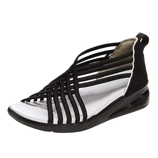 Women's Platform Sandals Strapped Open-Toe - Vonnera