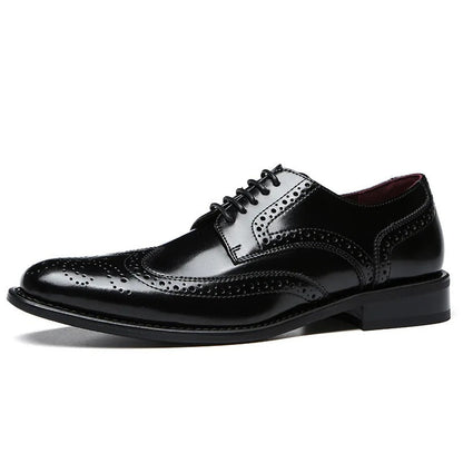 Marbella Men's Faux Leather Brogues Shoes