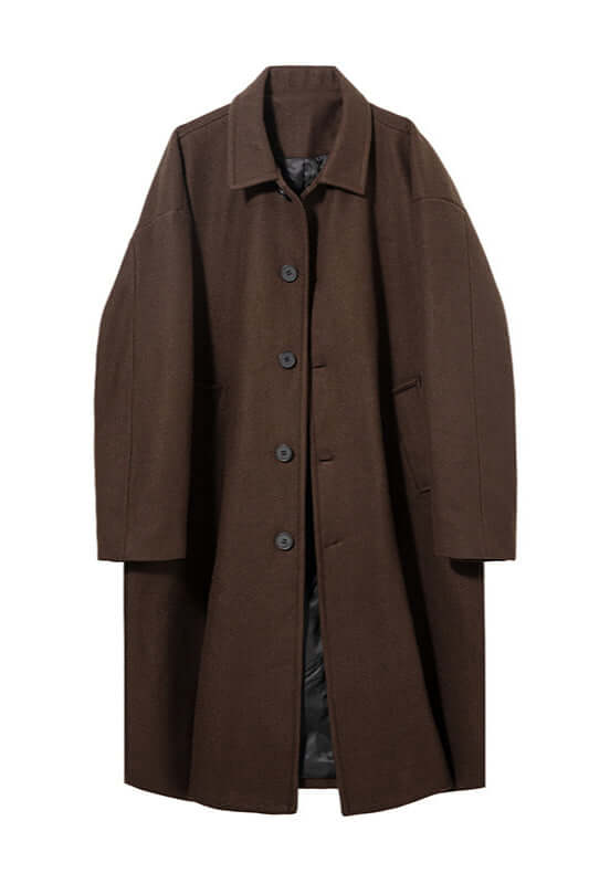 Men's Wool Overcoat Warm Classic