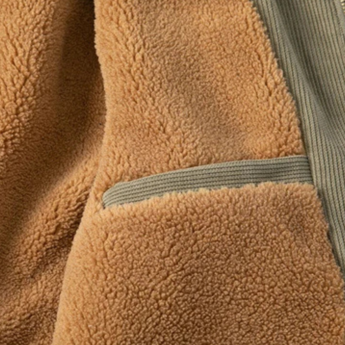 Men's Corduroy Sherpa Jacket Warm Winter