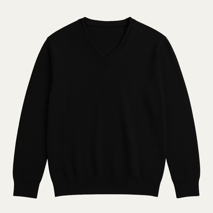 Men's Soft Knit V Neck Sweater Warm - Vonnera