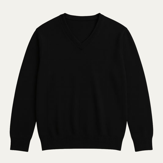 Men's Soft Knit V Neck Sweater Warm - Vonnera