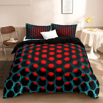 Cosmic Vortex Quilt Cover Set 3 Piece