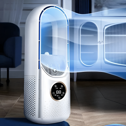 Compact Bladeless Table Fan Air Conditioner - Vonnera