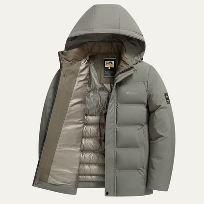 Aosta Men's Cotton Winter Jacket Thick Warm