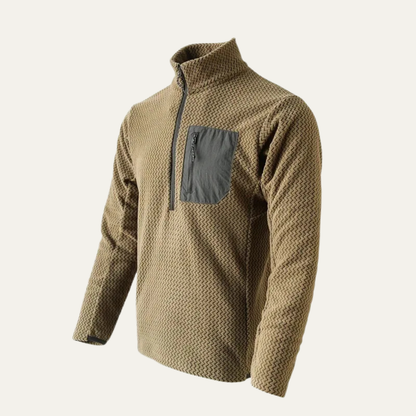Warwick Men's Wavy Sweater Chest Pocket