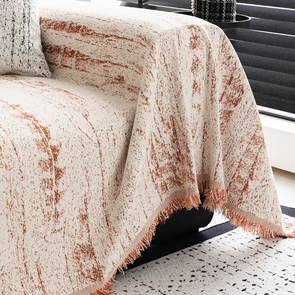 Blossom Cotton Reversible Coverlet