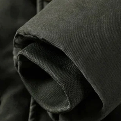 Men's Thick Warm Parka Coat Fur Lined Hooded
