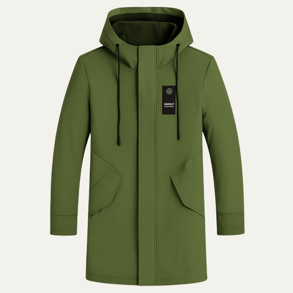 Men's Lightweight Hooded Jacket Casual Drawstring - Vonnera