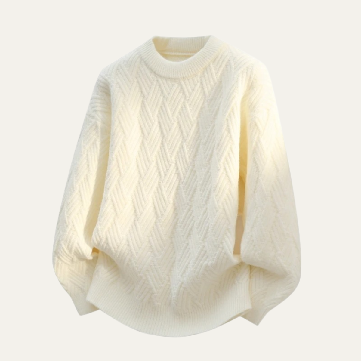 Men's Soft O Neck Knitted Sweater