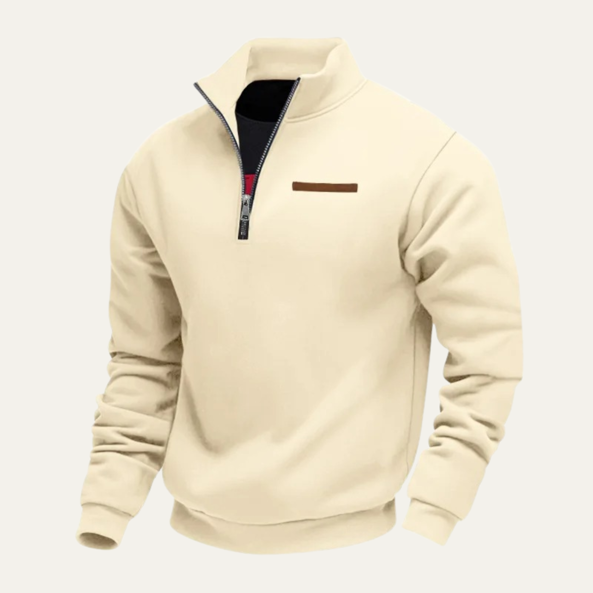 Wexley Men's Half Zip Sweater Warm Stand Collar