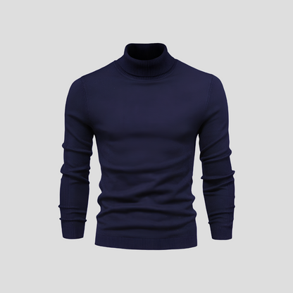 Men's Turtleneck Wool Sweater