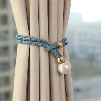 Pearl Curtain Tie Back 2-Piece Set