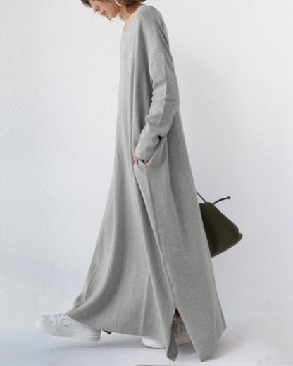 Women's Oversized Long Sleeve Winter Dress