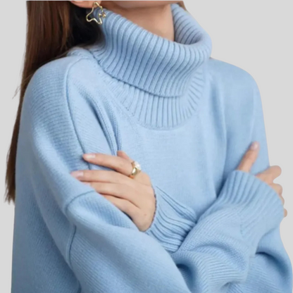 Women's Rollneck Sweater Cold-Weather