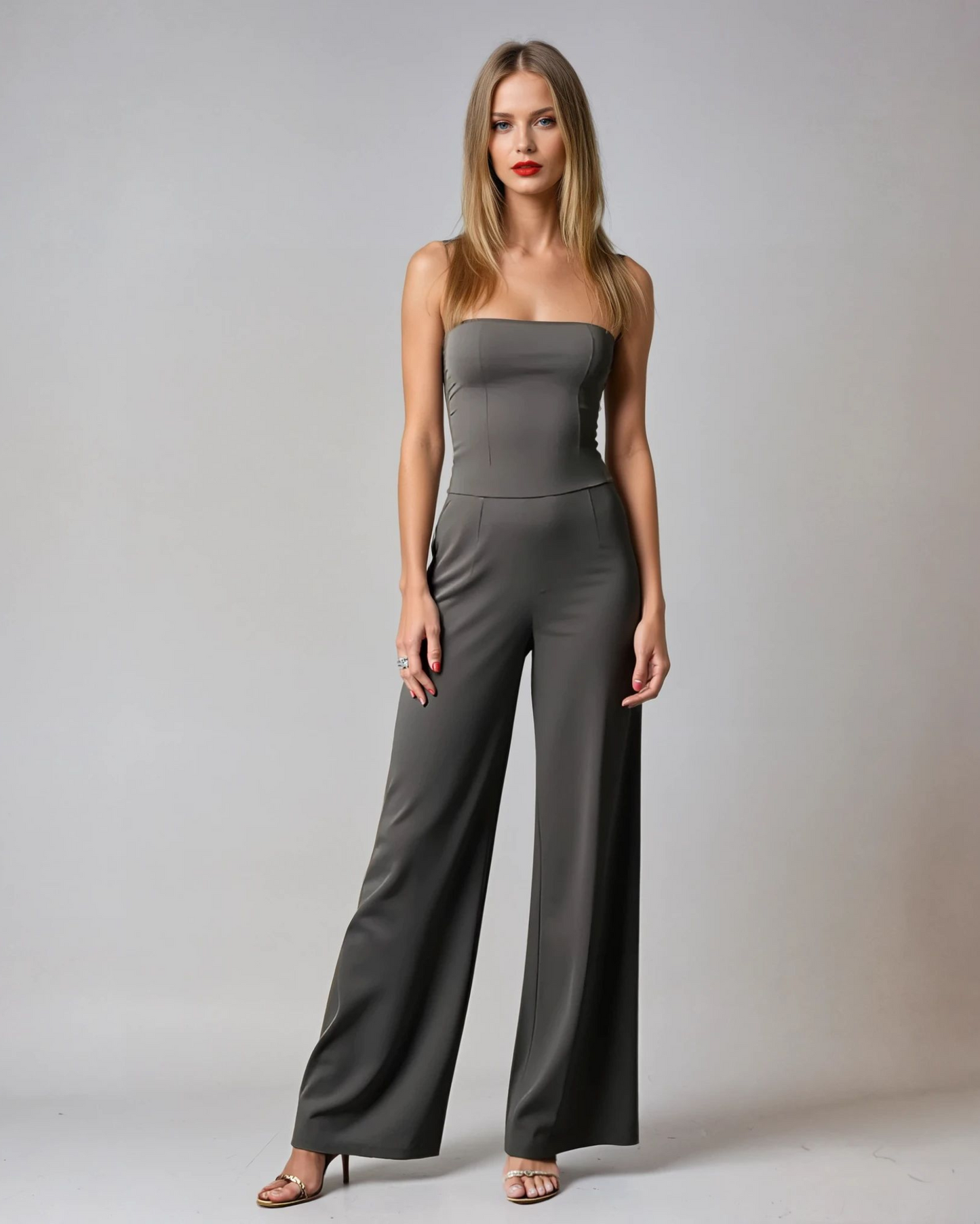 Women's Strapless Bodysuit Luxe Velvet