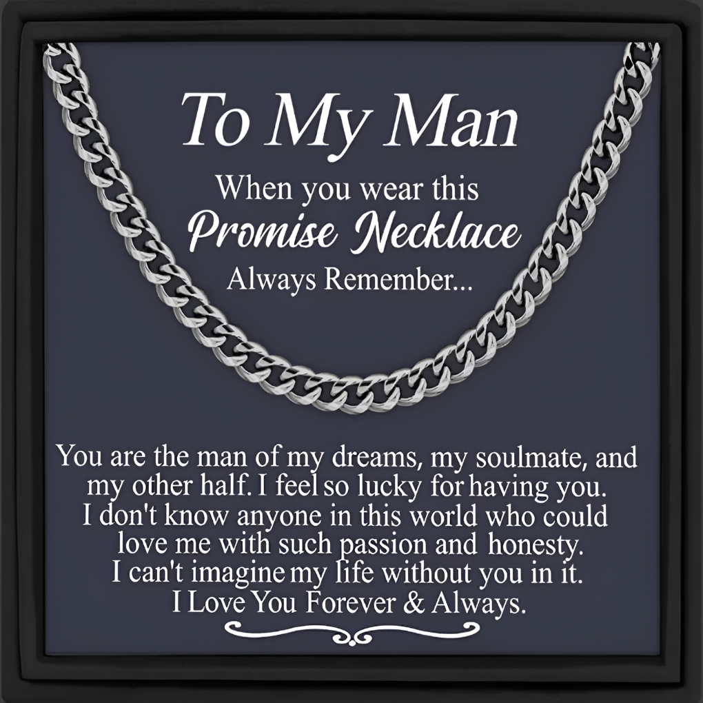 Men's Gold Cuban Link Chain Necklace