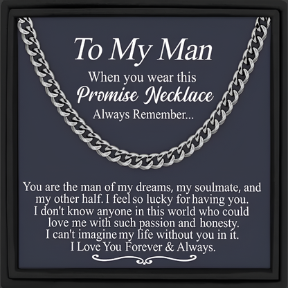Men's Gold Cuban Link Chain Necklace